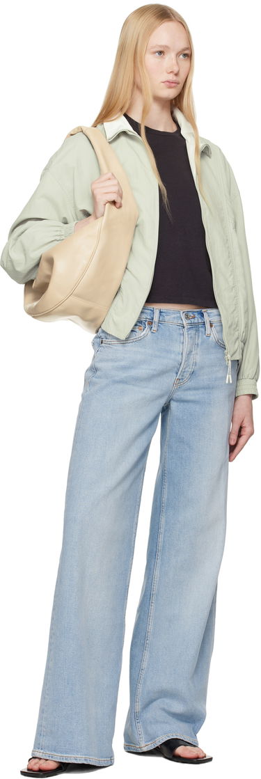 Tillbehör BY FAR BY FAR Ceni Eel Embossed Leather Heeled Sandals Svart | MWFHO014CL036BK001PL, 4