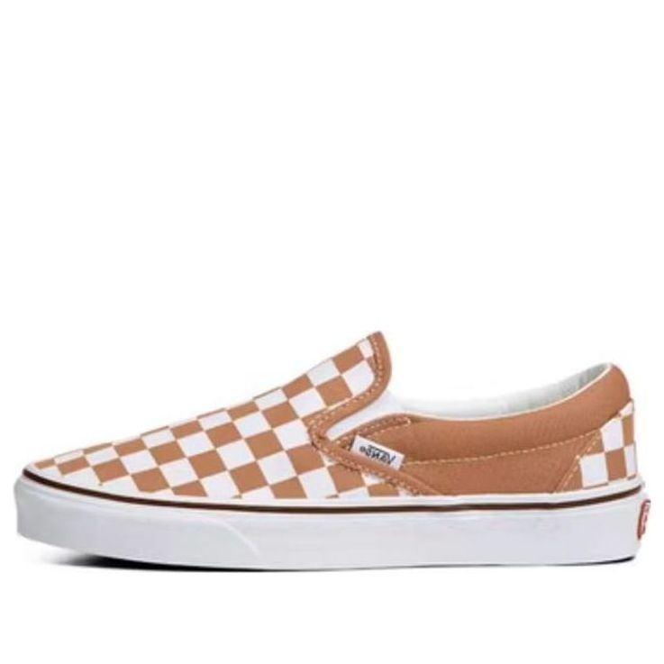 Sneakers och skor Vans Classic Slip-On Color Theory Checkerboard Brun | VN0A5AO8BKQ