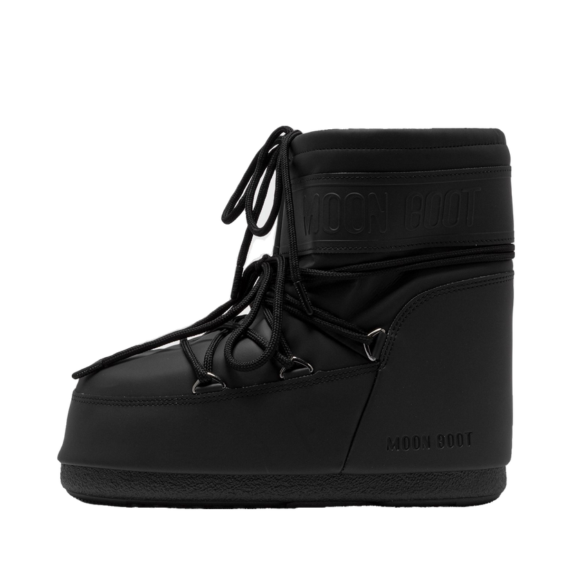 Sneakers och skor Moon Boot MB ICON LOW RUBBER Boots Svart | 80D1409380-N001