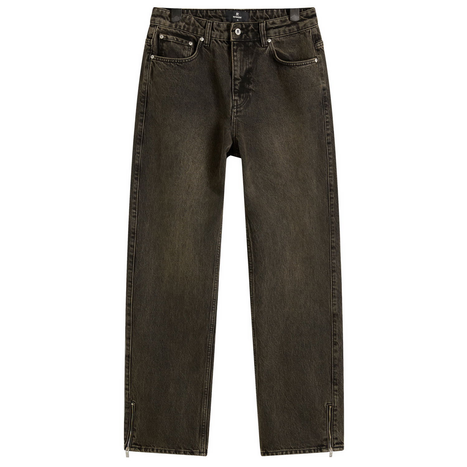 Jeans Represent Clo Represent RS2 Split Denim Jeans 30" Svart | MLM100332-44, 0