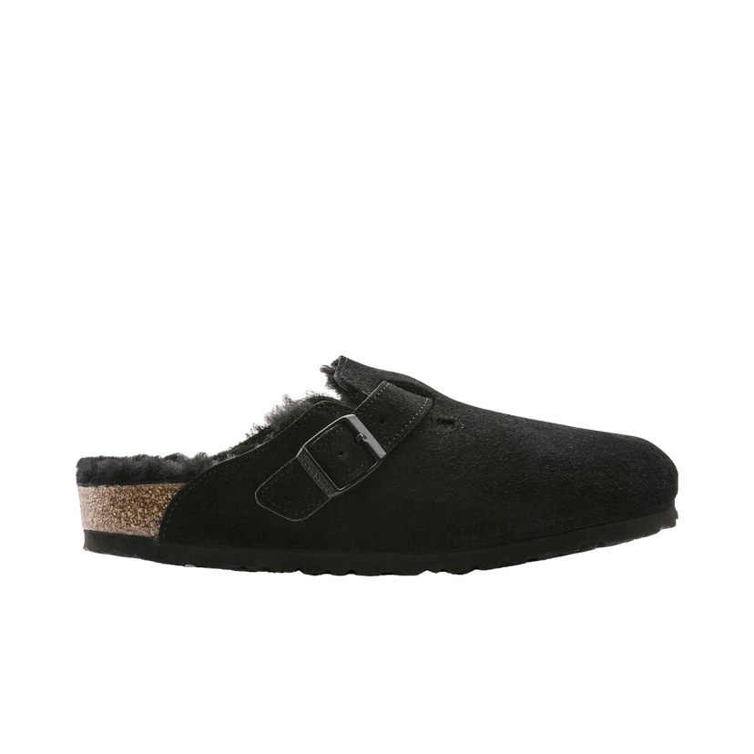 Sneakers och skor Birkenstock Boston Shearling Suede Svart | 0259881/0259883