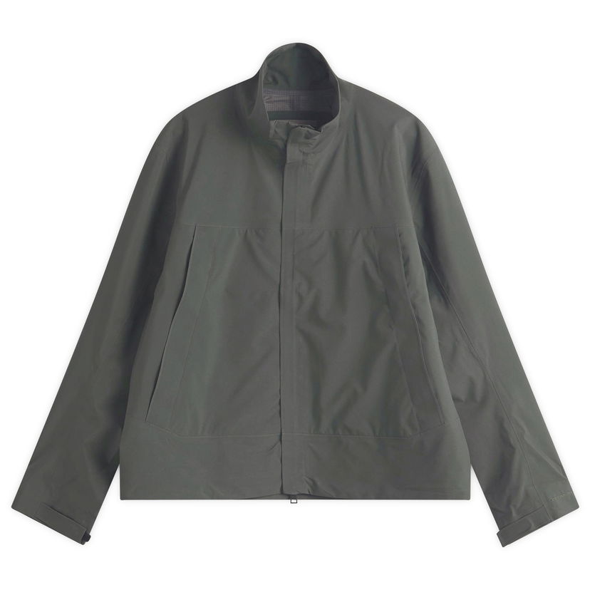 Vindjacka NORSE PROJECTS 3L Waterproof Stand Collar Jacket, Size Large Grön | N55-0621-8131