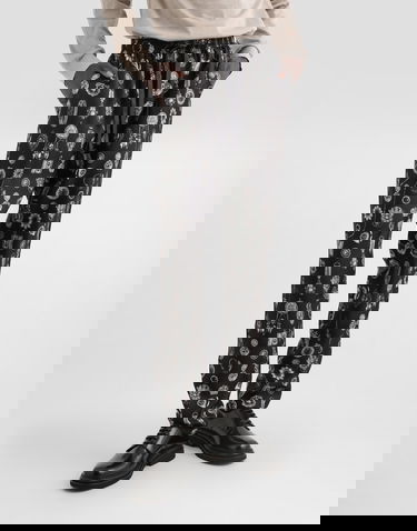 Byxor Dolce & Gabbana Jewel-print Twill Trousers Svart | GVCRATIS1ZVHH5QP, 3