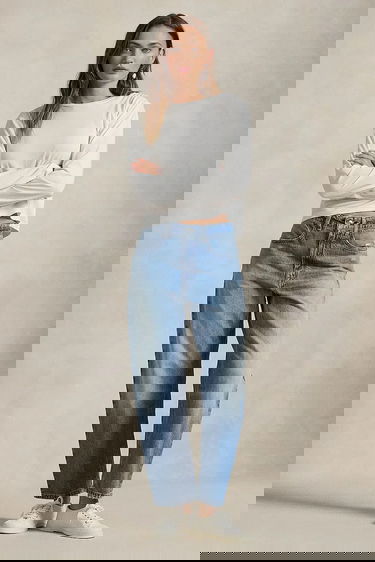 Jeans Polo by Ralph Lauren Polo Ralph Lauren Medium Waist Jeans Blå | 211969371, 0