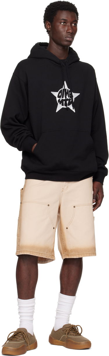 Sweatshirt Dime Dime Star Hoodie Svart | DIMESU2546BLK, 3