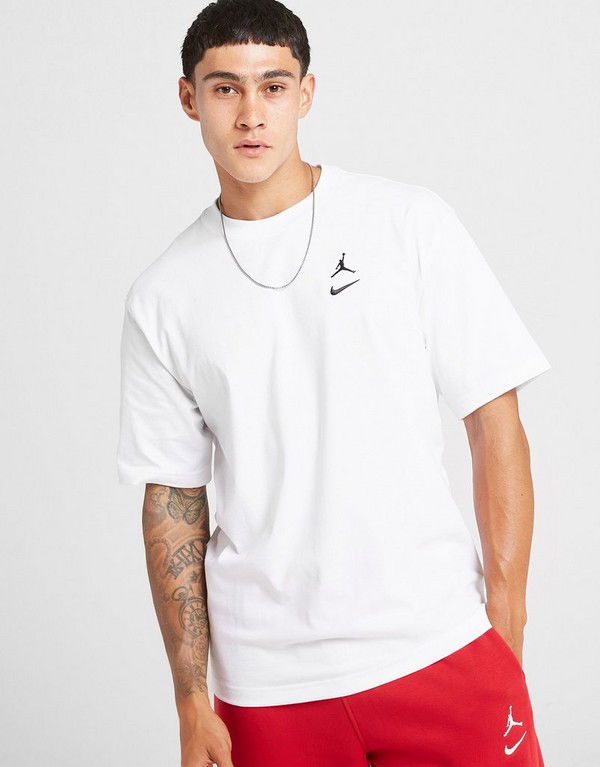 T-shirt Jordan Jordan Break Varsity Crew Neck Short Sleeve T-Shirt Vit | II2337-100