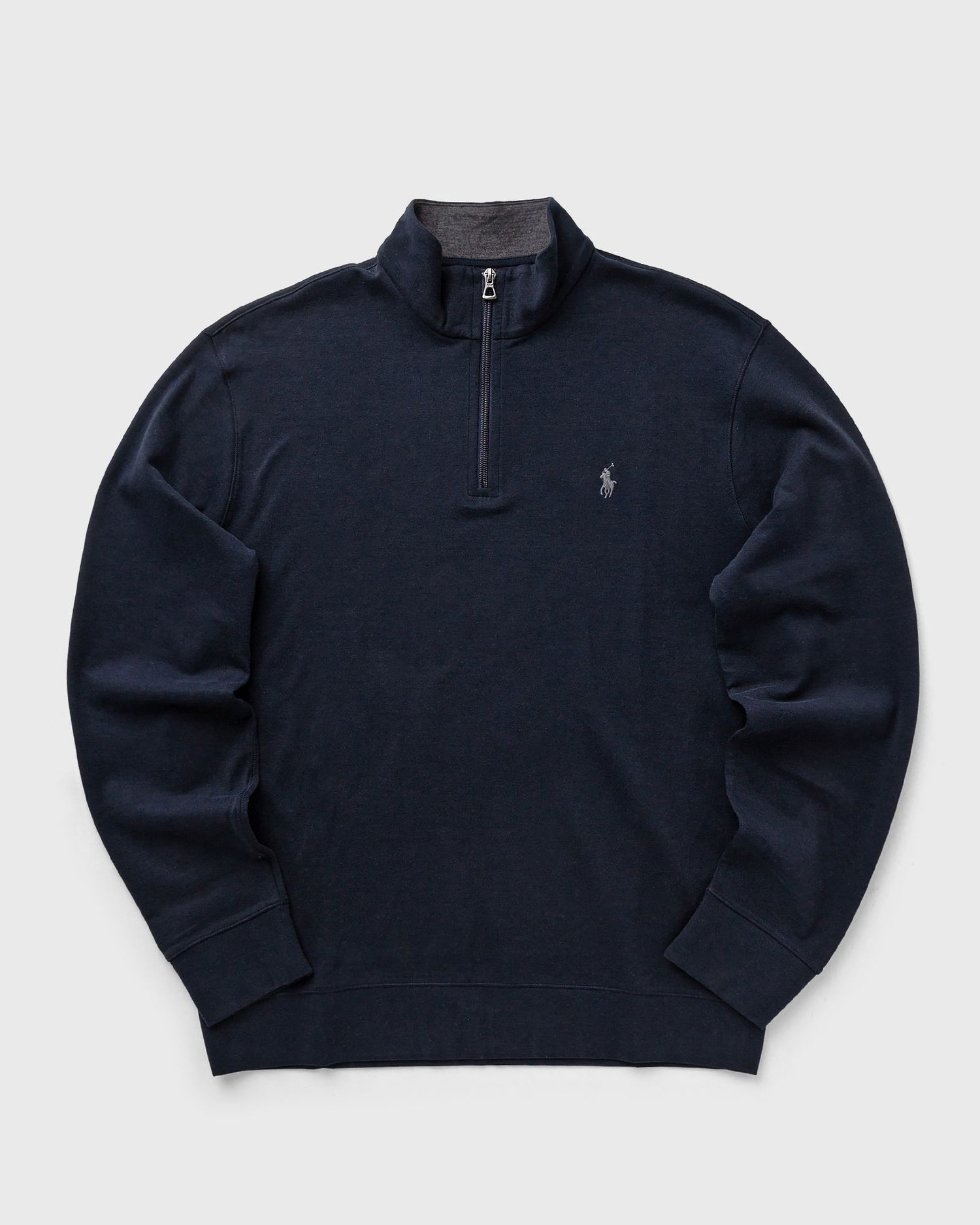 Sweatshirt Polo by Ralph Lauren Men's Quarter-Zip Sweatshirt Mörkblå | 710812963003, 1