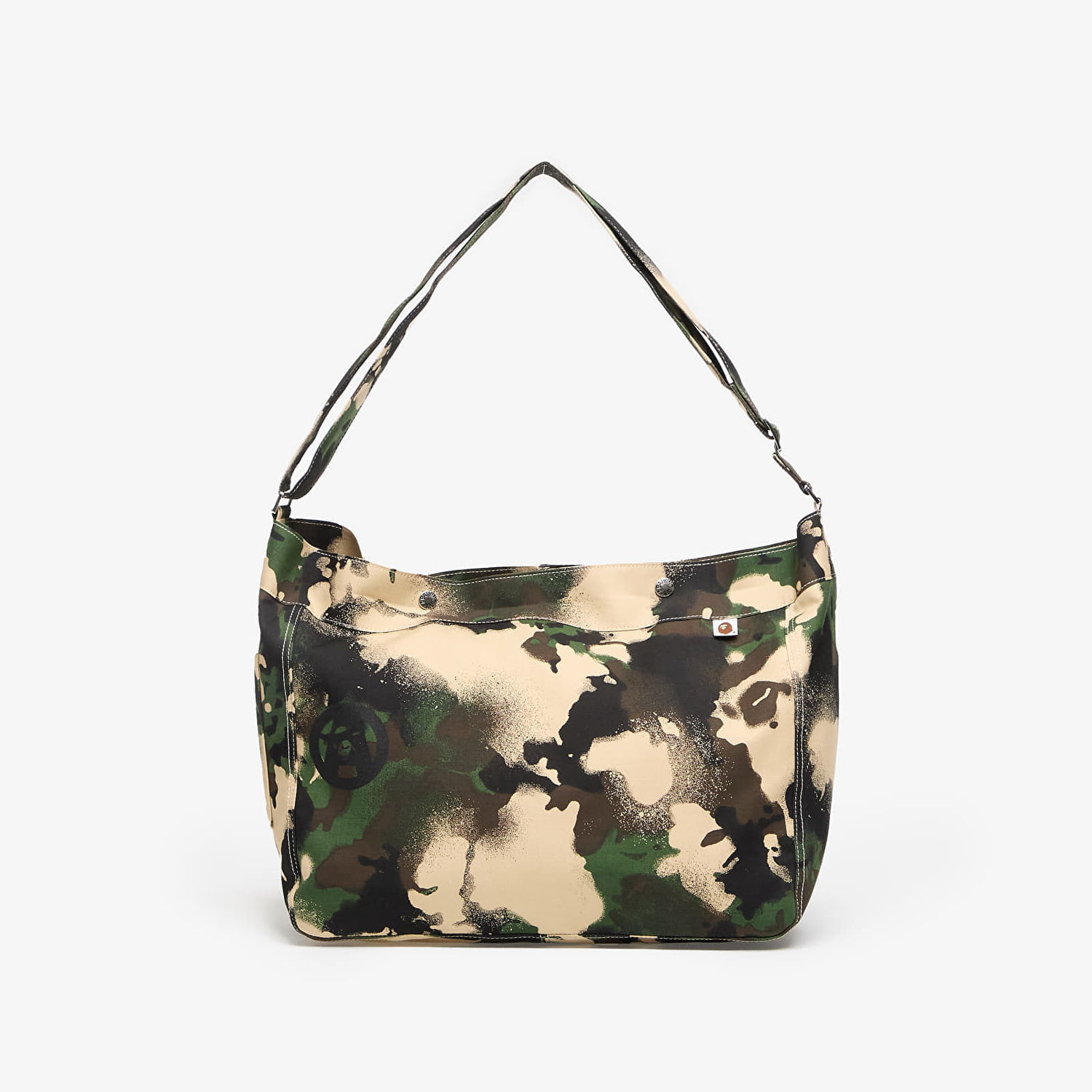 Axelväska BAPE A BATHING APE Map Camo Shoulder Bag Flerfärgad | 001BAL301021MGRN, 0