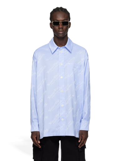 Skjorta KENZO Paris VERDY Edition Shirt Blå | FE55CH5079JM