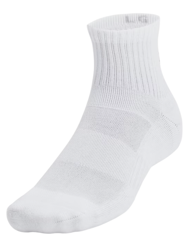 Strumpor Under Armour Under Armour UA TC Quarter Socks - 3 Pack Vit | 1386372-100, 1
