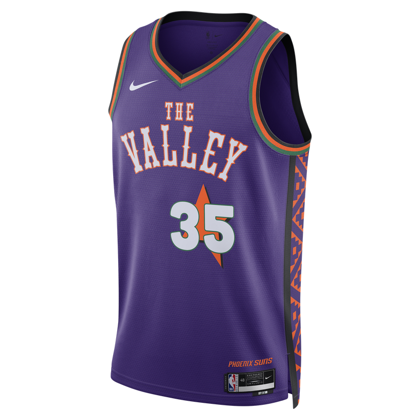 Jersey Nike Dri-FIT NBA Swingman Kevin Durant Suns City Edition Jersey Purpur | FQ4356-507