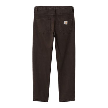 Byxor Carhartt WIP Newel Pant "Buckeye garment dyed" Brun | I029148_BV_GD, 6