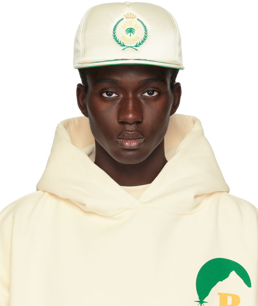 Keps Rhude 'Hotel De ' Cap "Off-White" Beige | RHPS24HA03307019