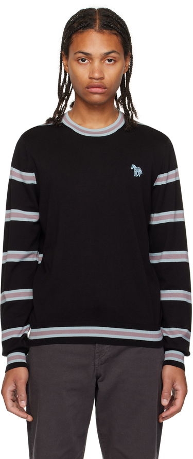 Sweater Paul Smith PS Paul Smith Striped Sweater Svart | M2R-206YE-L21859, 0