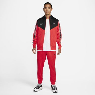 Sweatshirt Nike Sportswear Repeat Full-Zip Hoodie Röd | DX2025-696, 2