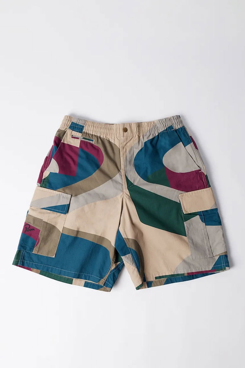 Shorts By Parra Parra The Wall Cargo Shorts Flerfärgad | 53345