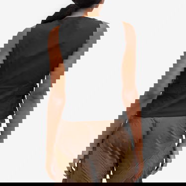 Linne Miaou Miaou Leila Sleeveless Top, Size Large Svart | 7120NYLBLK, 3