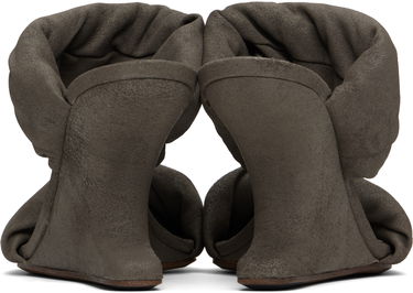 Skovård Rick Owens Rick Owens Porterville Cantilever 8 Twisted Heeled Sandals Grå | RP01E7803 LBA, 1