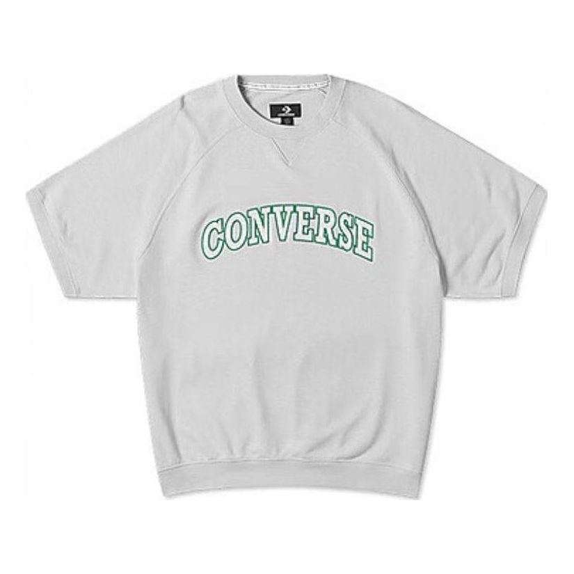 Sweater Converse Retro Chuck Crew T-Shirt Grå | 10026428-A03