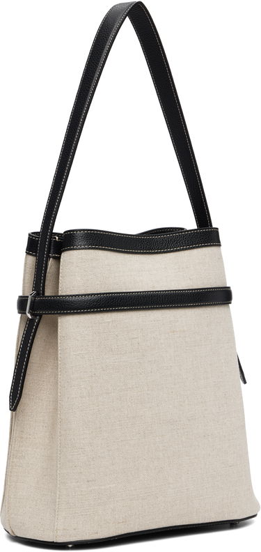 Handväska TOTEME TOTEME Belted Canvas Bucket Bag Beige | 244-WAL0048-FB0234, 2