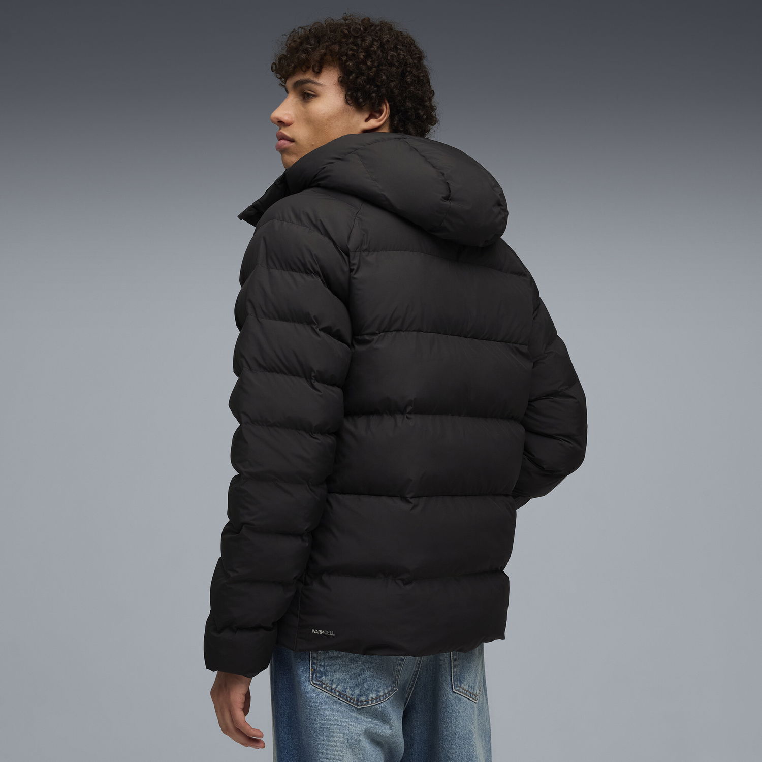 Pufferjacka Puma Hooded Puffer Jacket Svart | 688367_01, 1