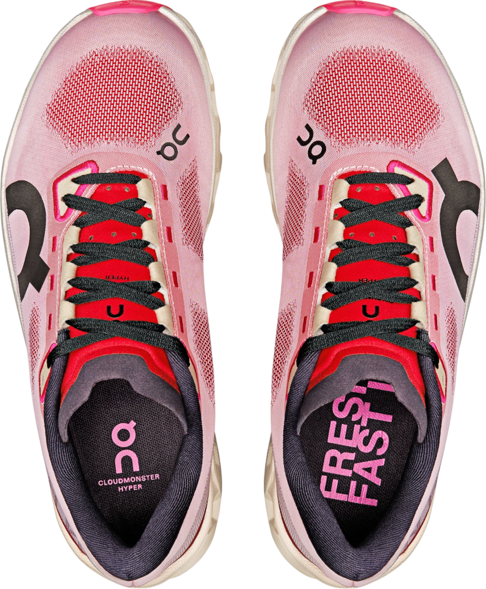 Sneakers och skor On Running Cloudmonster Hyper Rosa | 3we10123344, 1