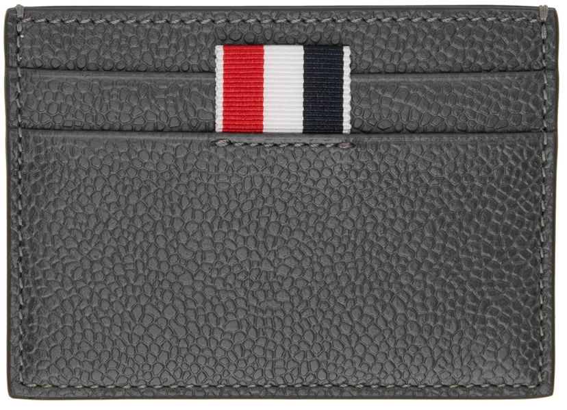 Plånbok Thom Browne Thom Browne Monogram Card Holder Grå | MAW253A-07557