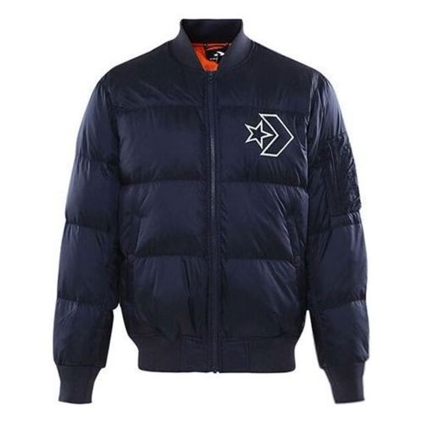 Bomberjacka Converse Star Chevron Puffer Jacket Blå | 10006883-A02
