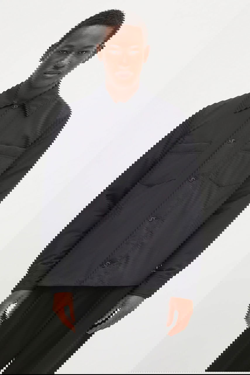 Pufferjacka Samsoe Samsoe Samsoe Samsoe Sapally Padded Overshirt Svart | M25100087, 0