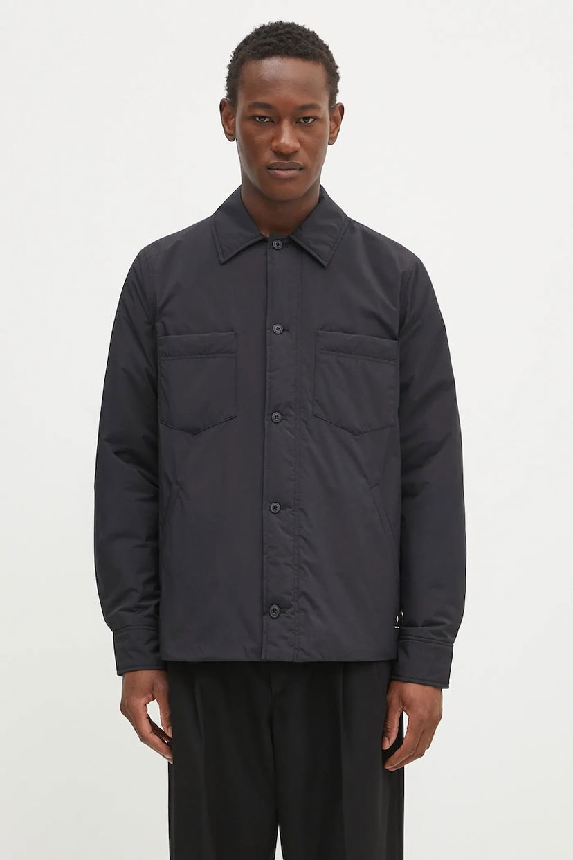 Pufferjacka Samsoe Samsoe Samsoe Samsoe Sapally Padded Overshirt Svart | M25100087