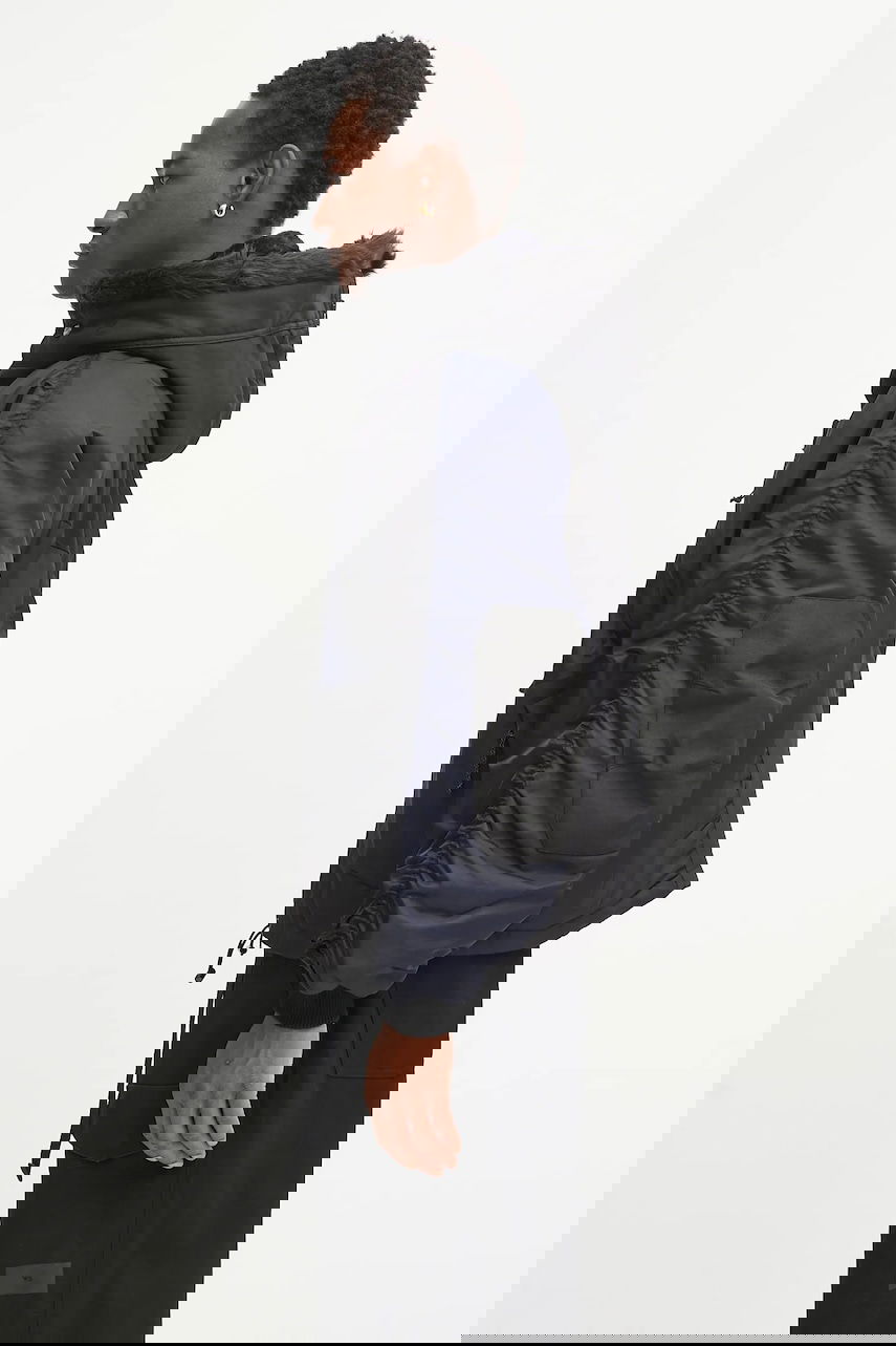 Bomberjacka Andersson Bell Norwegian N2B Hooded Padded Jacket with Fur Trim and Toggle Closures Flerfärgad | awa690u, 1