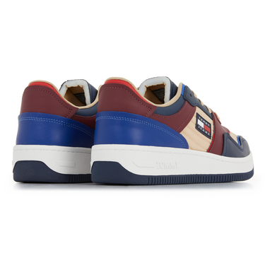 Sneakers och skor Tommy Hilfiger Retro Basket Warm Lined Bleu/bordeaux Flerfärgad | EM0EM01074C87, 2