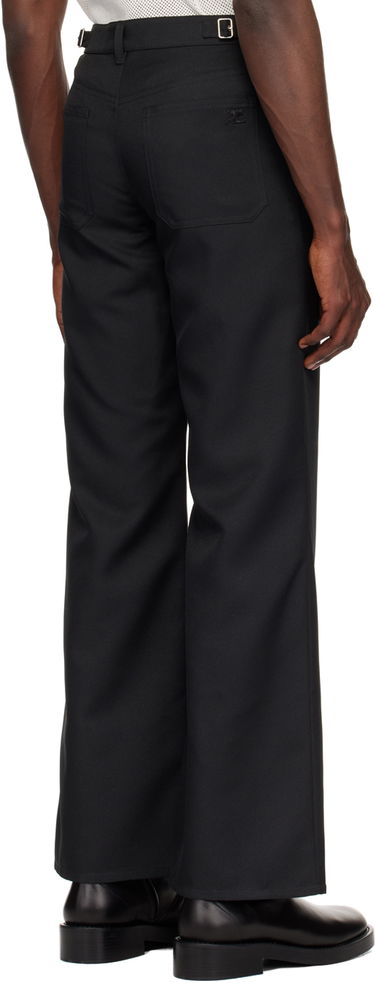 Byxor Courrèges Multiflex Flared Trousers Svart | 124CPA201PL0136, 2