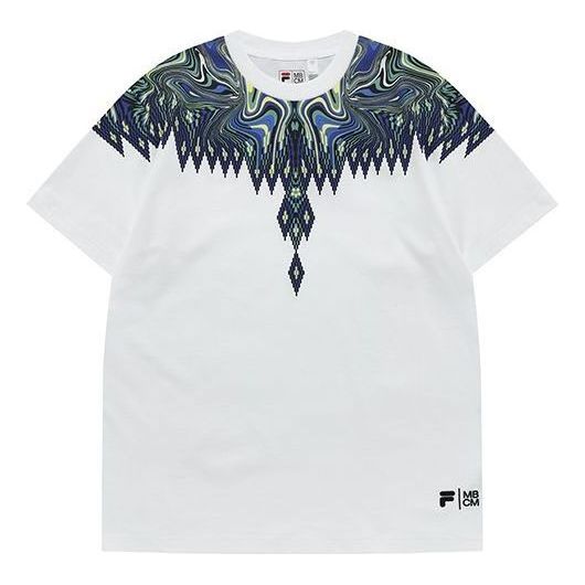 T-shirt FILA Marcelo Burlon Fusion Graphic T-Shirt Vit | T11U229101F-WT