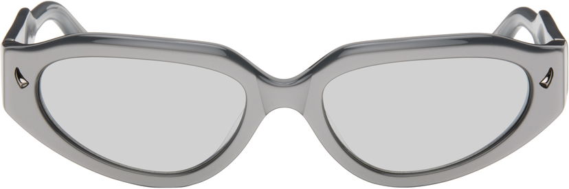 Solglasögon Vivienne Westwood Vivienne Westwood Cat-Eye Orb Sunglasses Grå | VW509083555