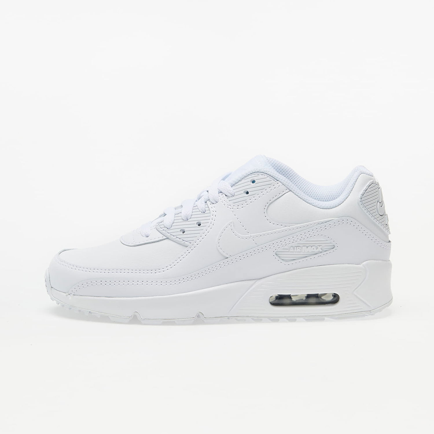 Sneakers och skor Nike Air Max 90 Leather GS Vit | CD6864-100, 0