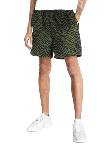 Shorts Pleasures Breaker Fuzzy Stripe Shorts Grön | P22SP002 green