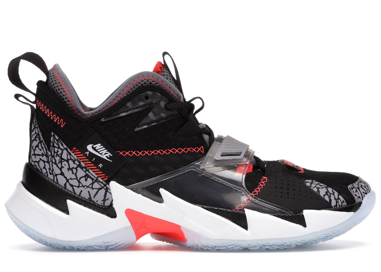 Sneakers och skor Jordan Why Not Zer0.3 Black Cement Svart | CD3003-006/CD3002-006, 0