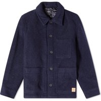 Jacka A.P.C. Emile Wool Chore Jacket Mörkblå | WVBCA-H02713-IAK, 1