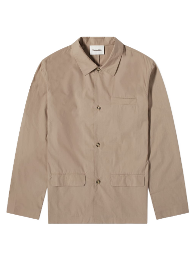 Jacka Nanushka Jao Shirt Jacket Beige | NM22PFSH00872