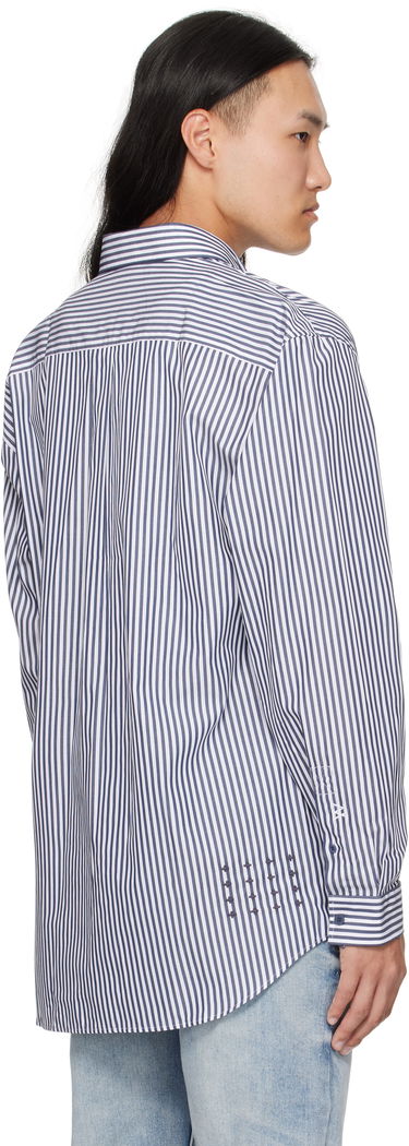 Skjorta Ksubi Ksubi KSignature Long Sleeve Shirt Blå | MFA25SH020, 2