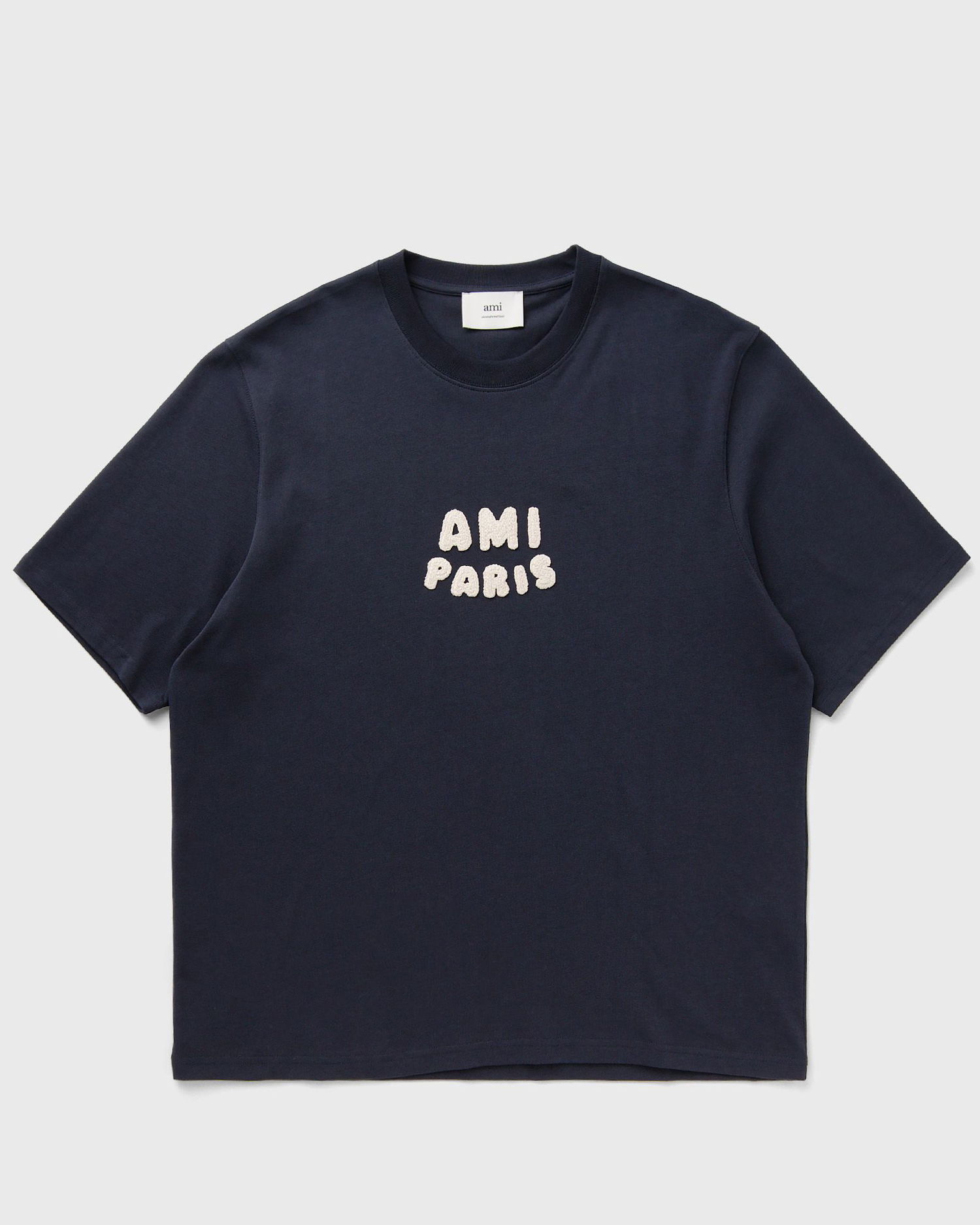 T-shirt AMI Ami Paris Boxy T-Shirt Mörkblå | UTS075.726-4011, 1