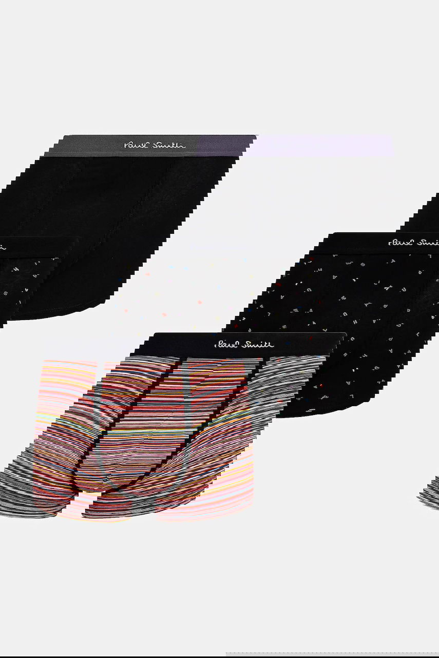 Boxare Paul Smith Mixed Pattern Boxer Shorts 3-Pack Flerfärgad | M1A.914.T3PK78, 0