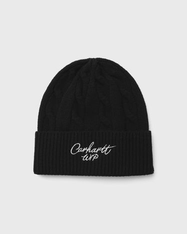 Mössa Carhartt WIP Signature Cable Beanie Svart | I035464-1T8.XX, 0