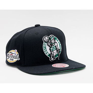 Keps Mitchell & Ness Top Spot Snapback HWC Boston Celtics Black Svart | HHSS2976-BCEYYPPPBLCK, 0