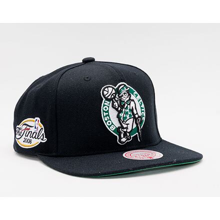 Keps Mitchell & Ness Top Spot Snapback HWC Boston Celtics Black Svart | HHSS2976-BCEYYPPPBLCK