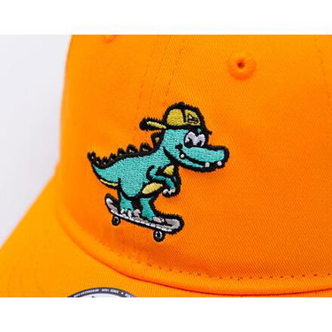 Keps New Era Dinosaur 9FORTY Adjustable Hat Toddler Orange | 60595418, 4