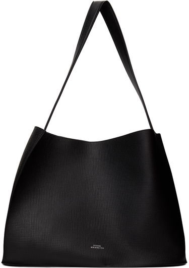 Handväska Studio Nicholson Studio Nicholson Doublet Leather Tote Bag Svart | DOUBLET SN - 741, 0