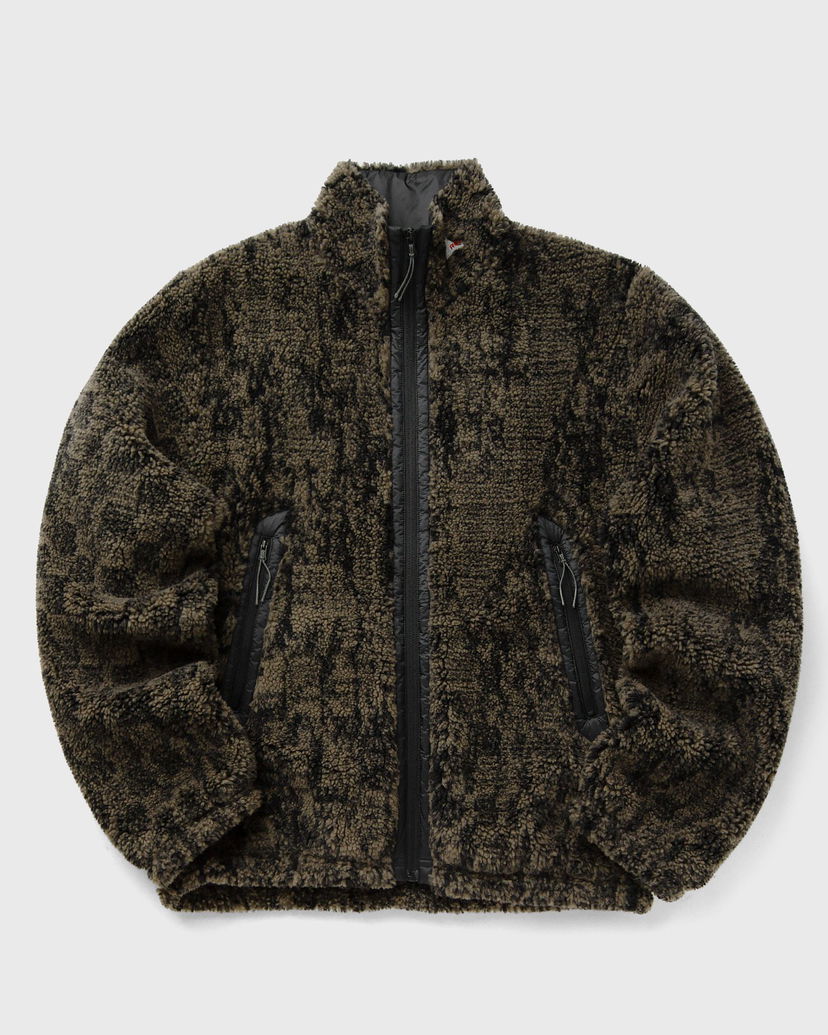 Jacka ROA Fleece Zip-Up Jacket Grön | RBMW0506FA339