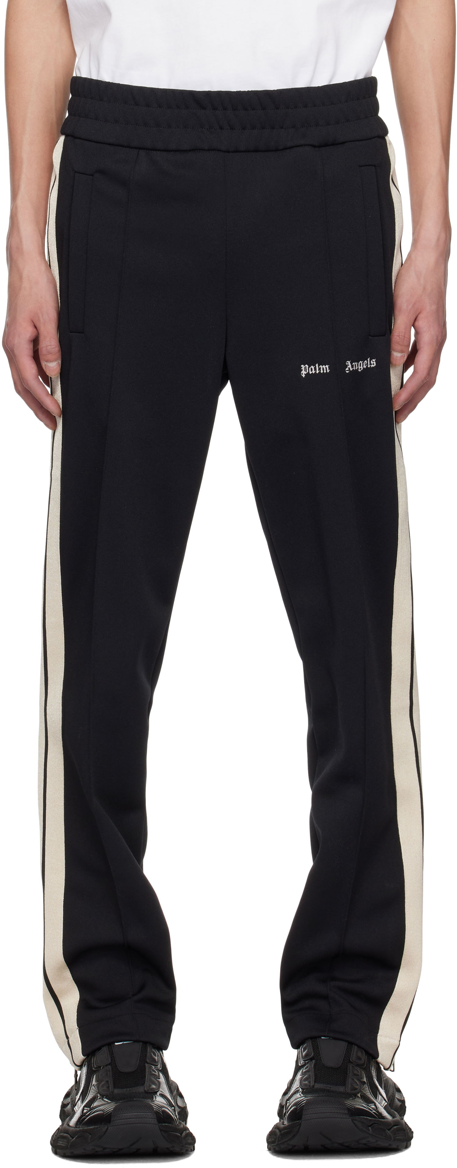 Träningsbyxor Palm Angels Palm Angels Classic Logo Track Pants Svart | PMCJ020C99FAB0021003, 0